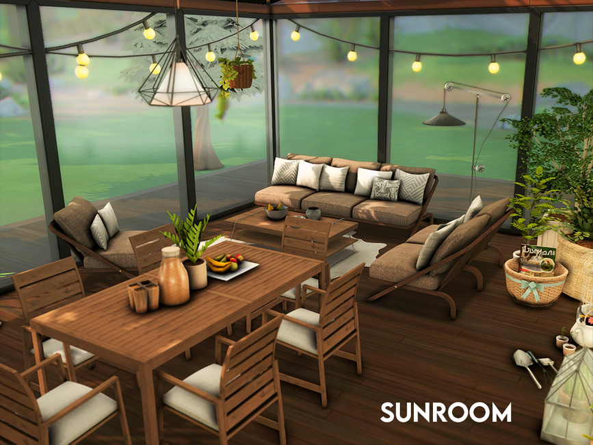 Sunroom by xogerardine from TSR • Sims 4 Downloads