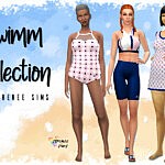 Swimm Collection sims 4 cc