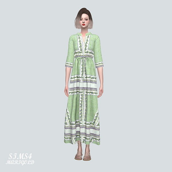 TB Long Dress from SIMS4 Marigold
