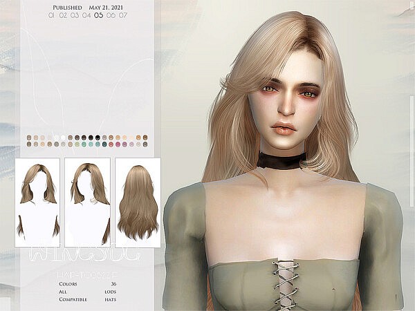 TO0522 Hair by wingssims from TSR