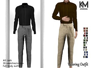 Tailoring Outfit sims 4 cc