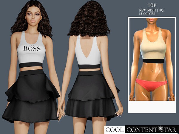 Tank Top by sims2fanbg from TSR