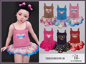 Toddler Dress RPL99 sims 4 cc