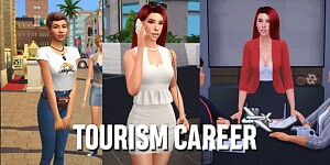 Tourism Career sims 4 cc