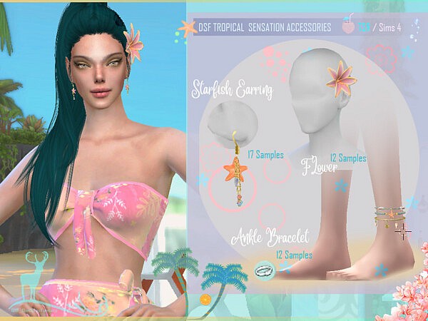 Tropical Sensatins Accessories by DanSimsFantasy from TSR