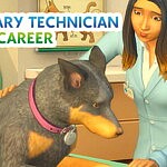 Veterinary Technician Career sims 4 cc