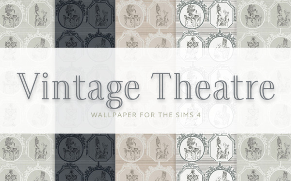 Vintage Theatre Wallpaper from Simplistic
