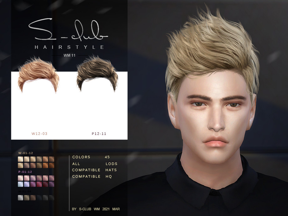 male sims 4 hair