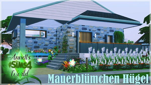 Wallflower Hill House from Annett`s Sims 4 Welt