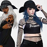 Witchy Hat sims 4 cc