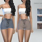 Zarah Shorts sims 4 cc