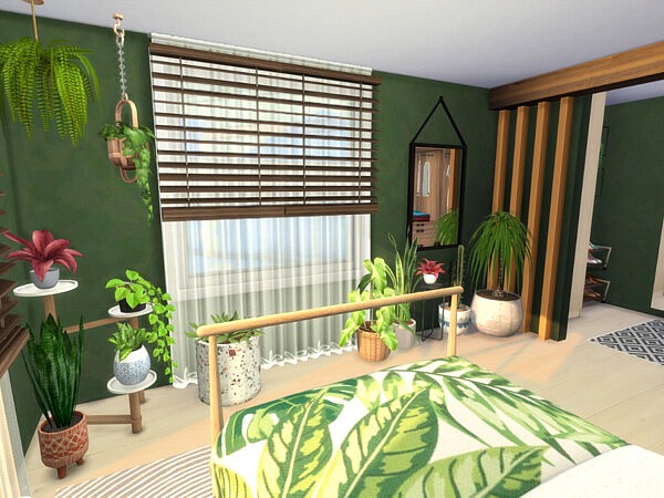 Plant Lovers Apartment Bedroom by A.lenna from TSR