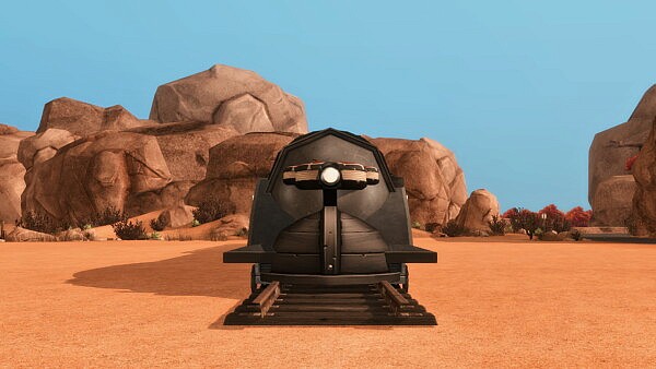 Black Bird Locomotive No CC by PinkCherub from Mod The Sims