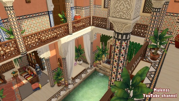 Oriental house from Sims 3 by Mulena