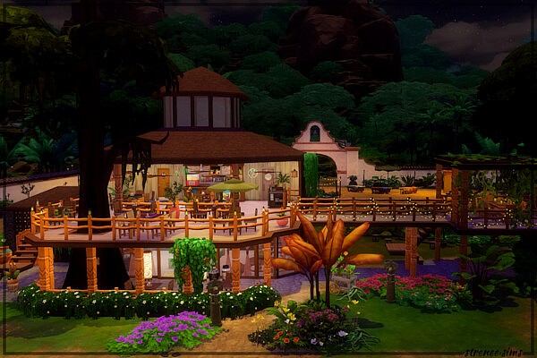 Tree Top Bar and Grill from Strenee sims