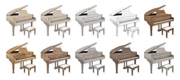 Grand Pianos from Simplistic