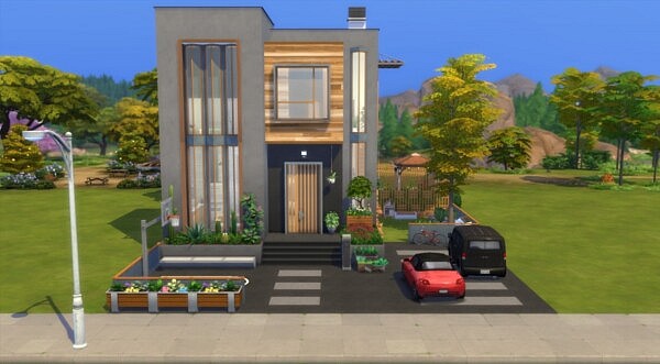 Zelia villa from Sims Artists