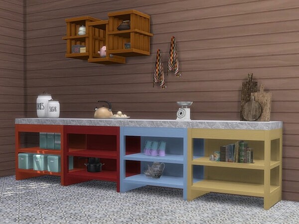 Parmenidh Library set from KyriaTs Sims 4 World