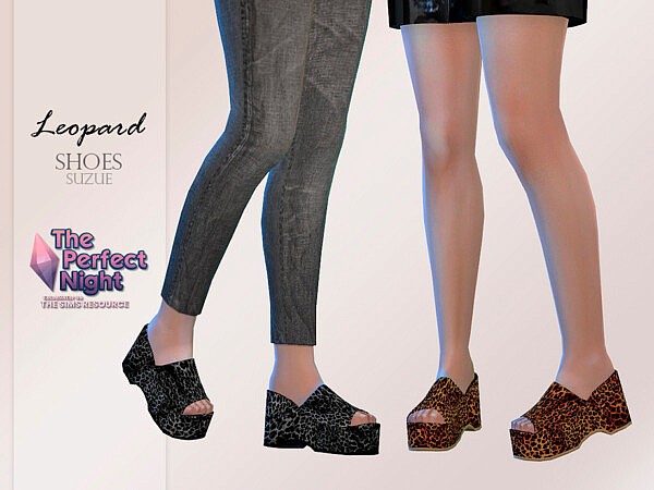 The Perfect Night   Leopard Shoes by Suzue from TSR