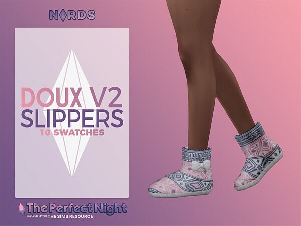 The Perfect Night   Doux Slipper Boots V2 by nords from TSR