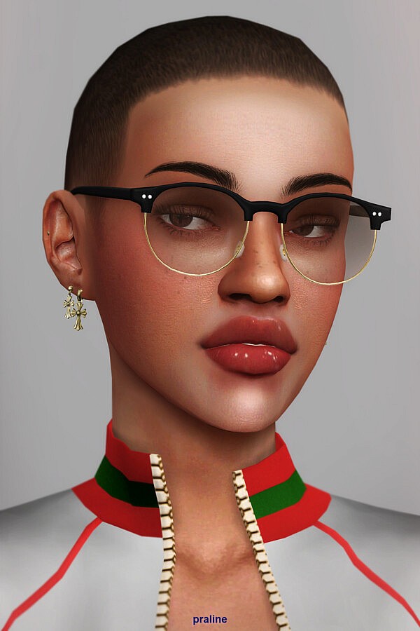 Libellule and Papillon Glasses Duo from Praline Sims