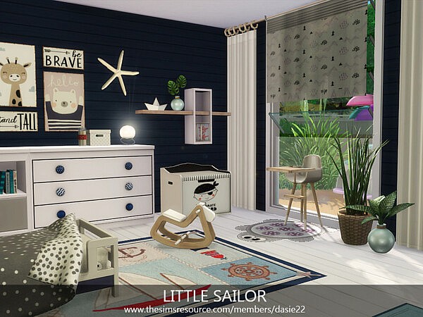 Little Sailor Bedroom by dasie2 from TSR