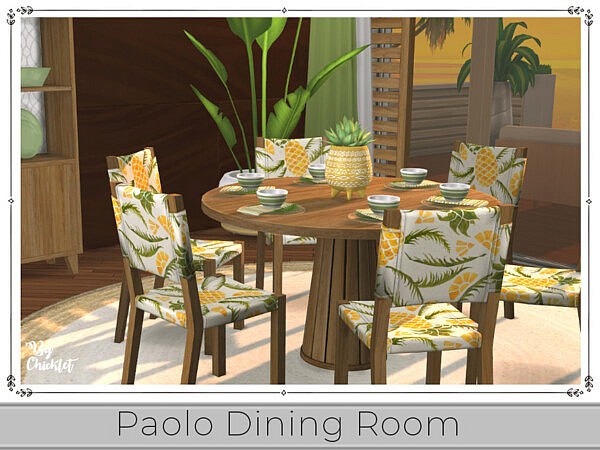 Paolo Dining Room by Chicklet from TSR