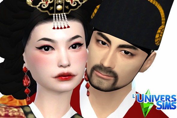 Korean King and Queen by Missmagoo2 from Luniversims