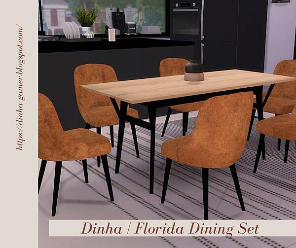 Florida Dining Set from Dinha Gamer