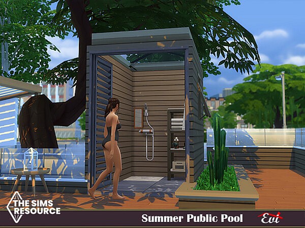 Summer Public Pool by evi from TSR