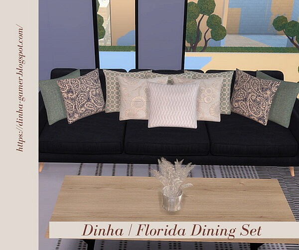 Florida Dining Set from Dinha Gamer