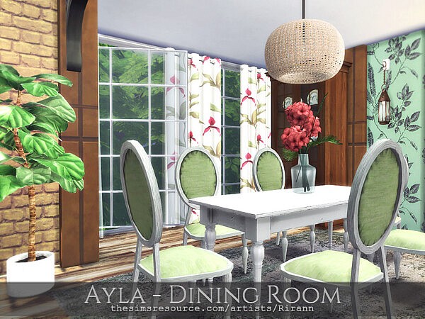 Ayla Dining Room by Rirann from TSR
