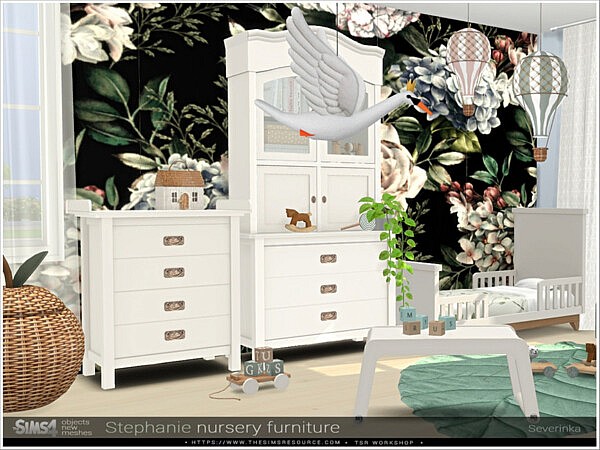 Stephanie nursery furniture by Severinka from TSR