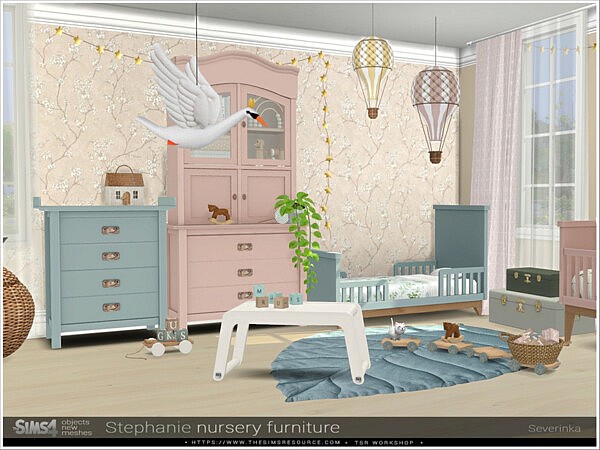 Stephanie nursery furniture by Severinka from TSR