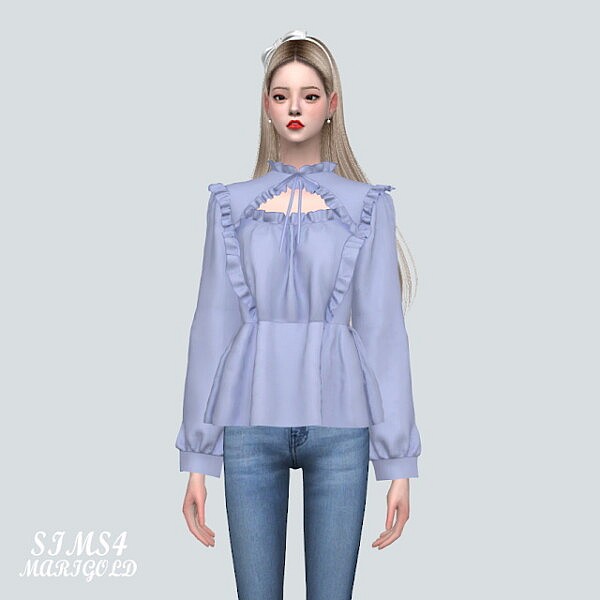 BD Night Blouse from SIMS4 Marigold