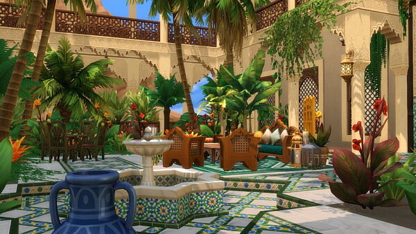 Oasis Riad Villa from Simsational designs
