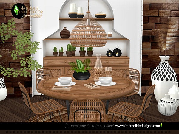 Naturalis Dining decor by SIMcredible! from TSR