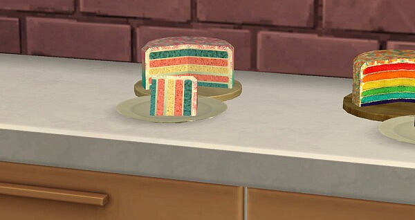 Pride Cake Pack   4 New Custom Recipes by RobinKLocksley from Mod The Sims
