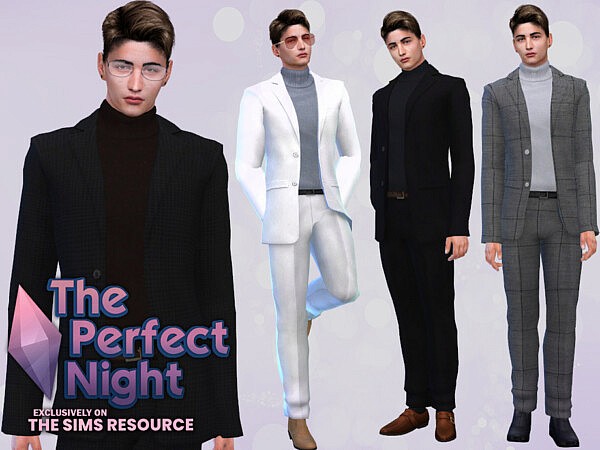 The Perfect Night Lestat Formal Suit by McLayneSims from TSR