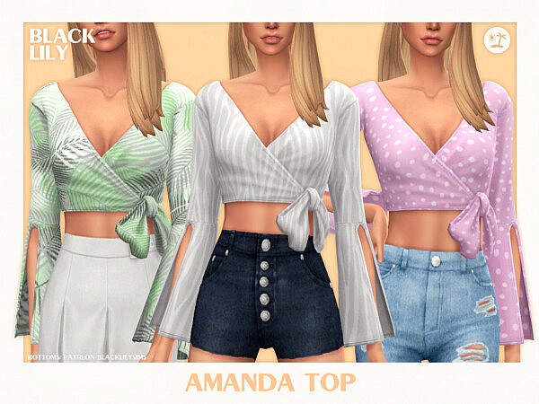 Amanda Top by Black Lily from TSR