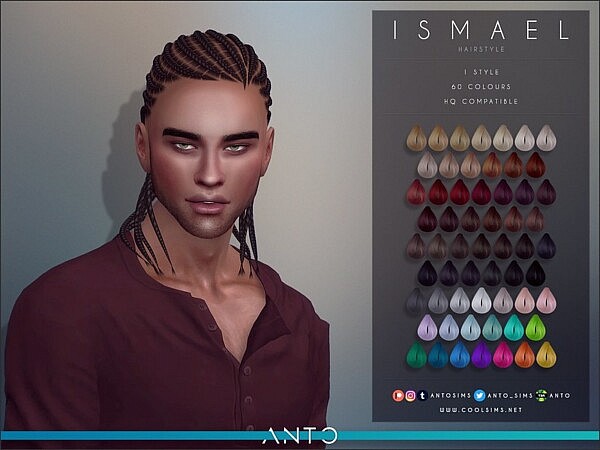 Ismael Hair by Anto from TSR