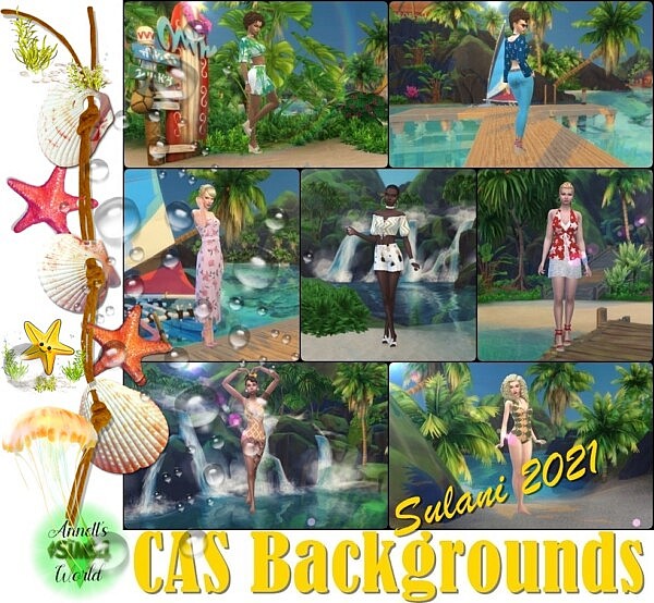 CAS Backgrounds   Sulani 2021 from Annett`s Sims 4 Welt