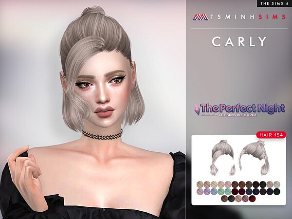 Carly Hairstyle 154 TsminhSims
