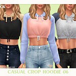 Casual Crop Hoodie 06