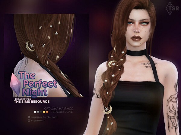 The Perfect Night Catalina hair acc by sugar owl from TSR