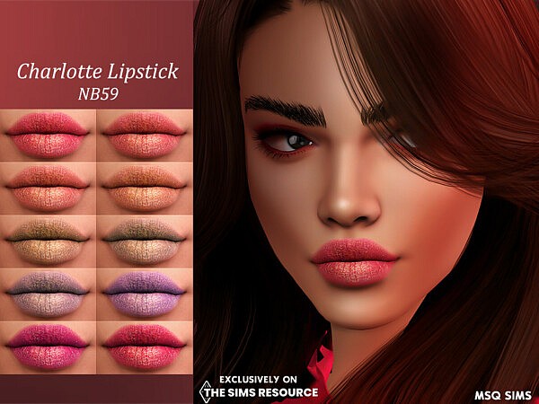 Charlotte Lipstick by MSQSIMS from TSR