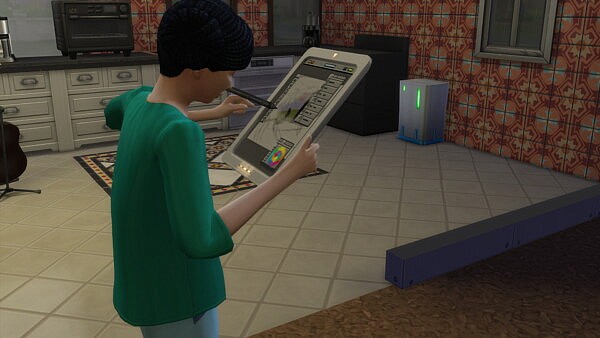Children can paint on the sketchpad and sell paintings by TheTreacherousFox from Mod The Sims