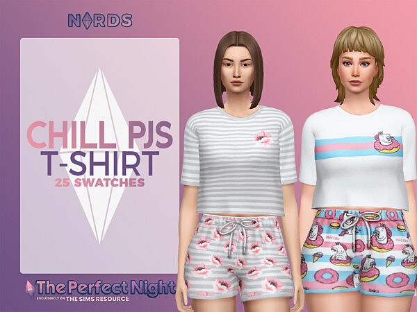 The Perfect Night Chill PJs T Shirt by Nords from TSR