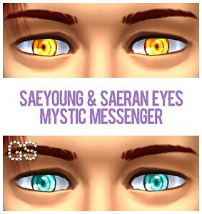 Chois eyes Mystic Messenger sims 4 cc