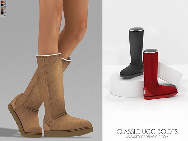 Classic Boots from Red Head Sims
